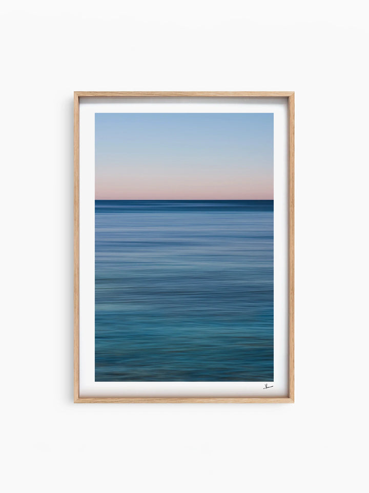 Stillness No. 1 - Ocean Abstract Wall Art Print - Australia Unseen