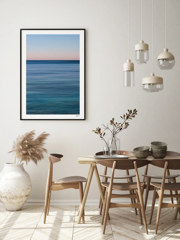 Stillness No. 1 - Ocean Abstract Wall Art Print - Australia Unseen