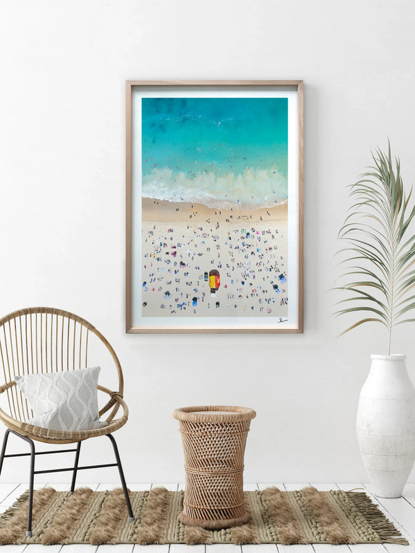 Sydney Summer 01 - Coogee Beach Wall Art Print - Australia Unseen