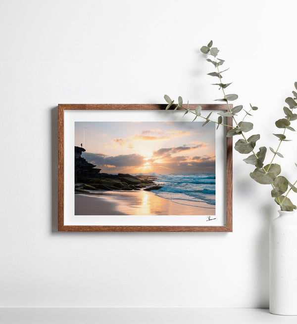 Tamarama Sunrise 01 - Wall Art Print - Australia Unseen