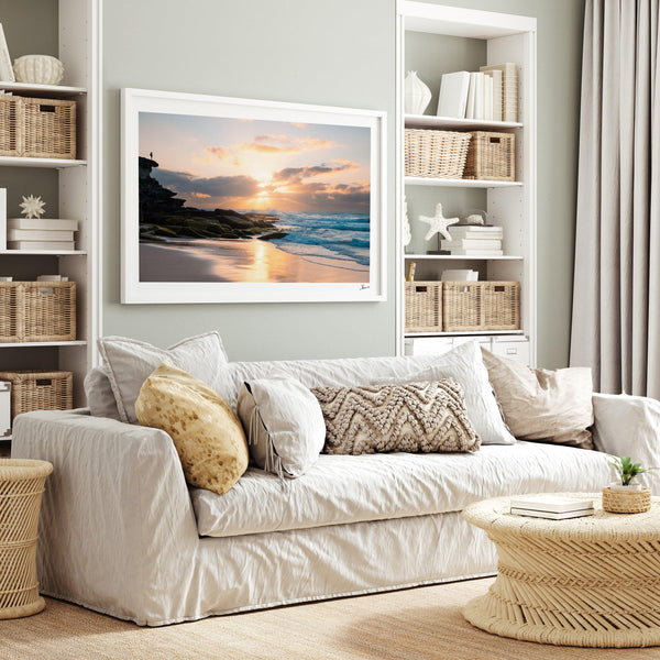 Tamarama Sunrise 01 - Wall Art Print - Australia Unseen