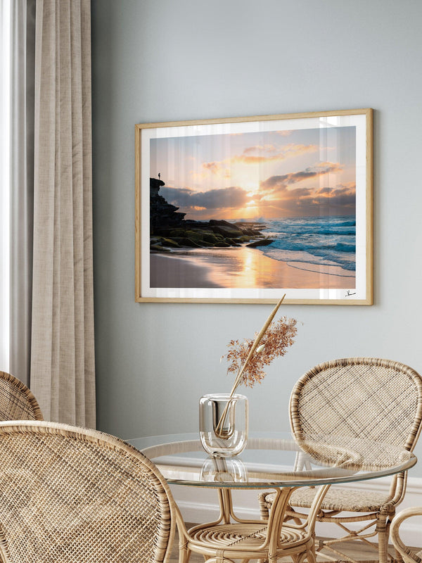 Tamarama Sunrise 01 - Wall Art Print - Australia Unseen