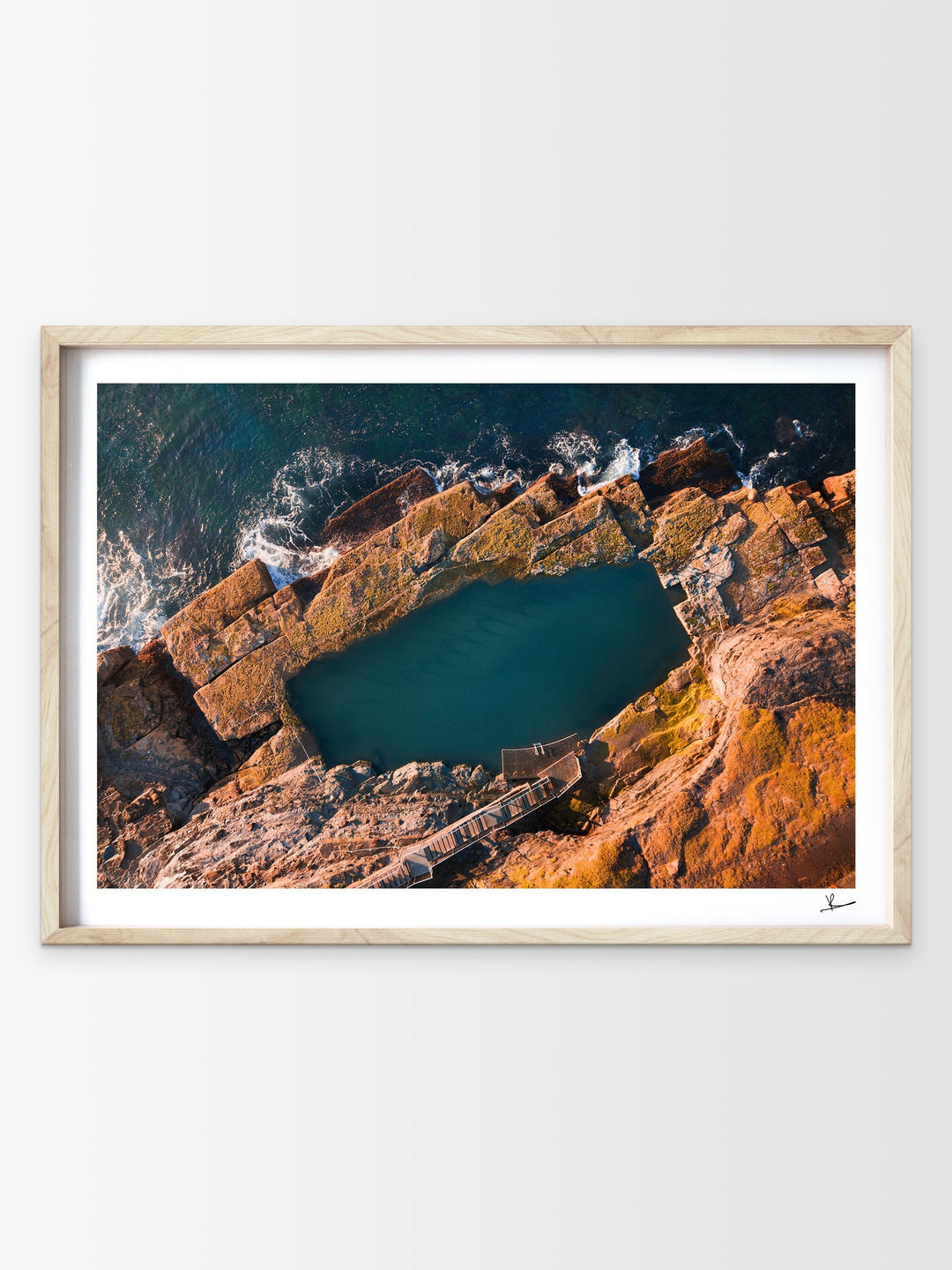 The Bogey Hole 04 (Newcastle) - Wall Art Print - Australia Unseen