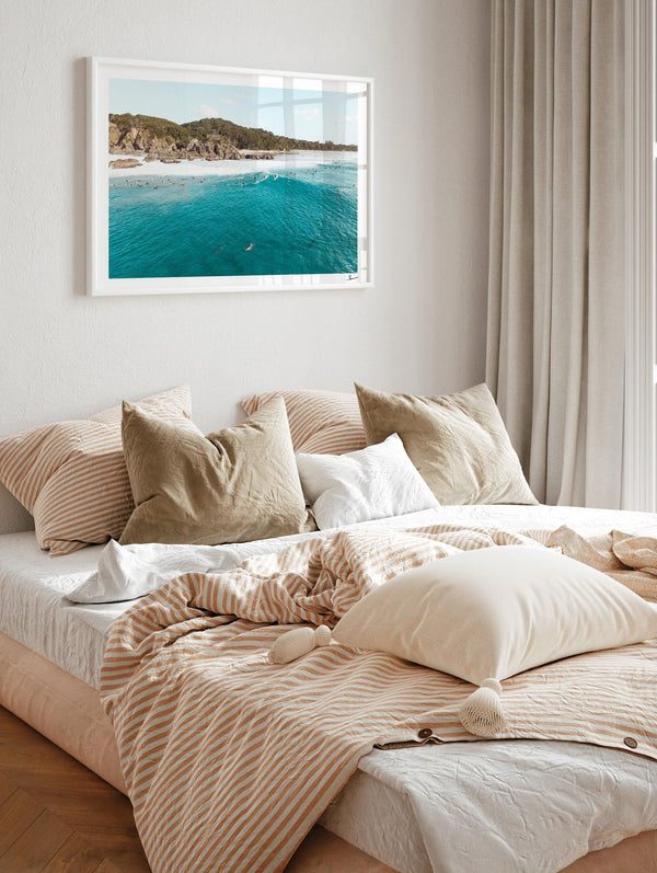 The Pass 07 (Dolphins) - Byron Bay Wall Art Print - Australia Unseen