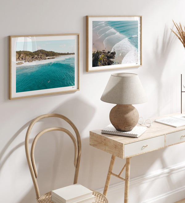 The Pass 07 (Dolphins) - Byron Bay Wall Art Print - Australia Unseen