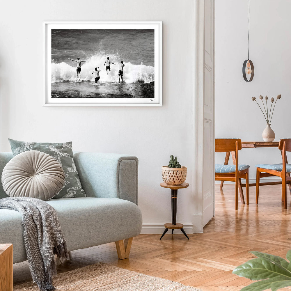 Three, Two, One… Jump - Wall Art Print - Australia Unseen