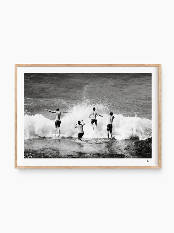 Three, Two, One… Jump - Wall Art Print - Australia Unseen