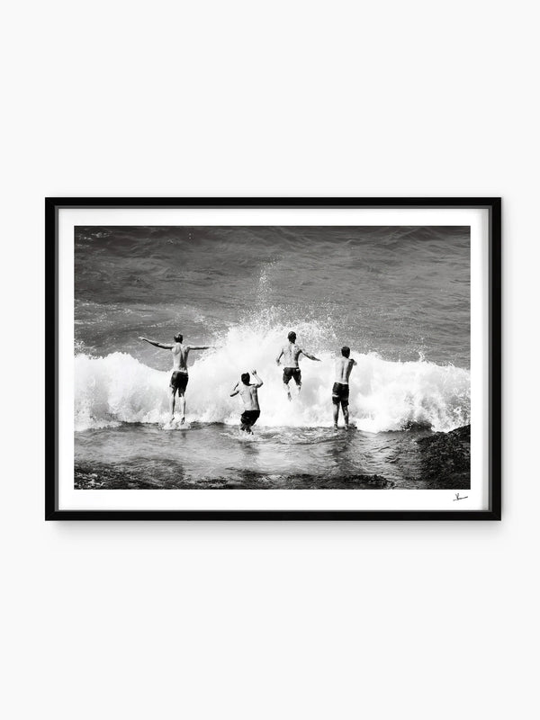 Three, Two, One… Jump - Wall Art Print - Australia Unseen