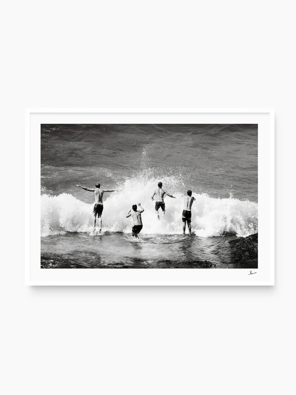 Three, Two, One… Jump - Wall Art Print - Australia Unseen