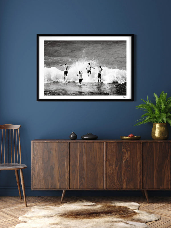 Three, Two, One… Jump - Wall Art Print - Australia Unseen