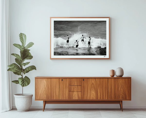 Three, Two, One… Jump - Wall Art Print - Australia Unseen