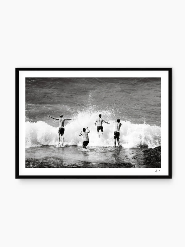 Three, Two, One… Jump - Wall Art Print - Australia Unseen