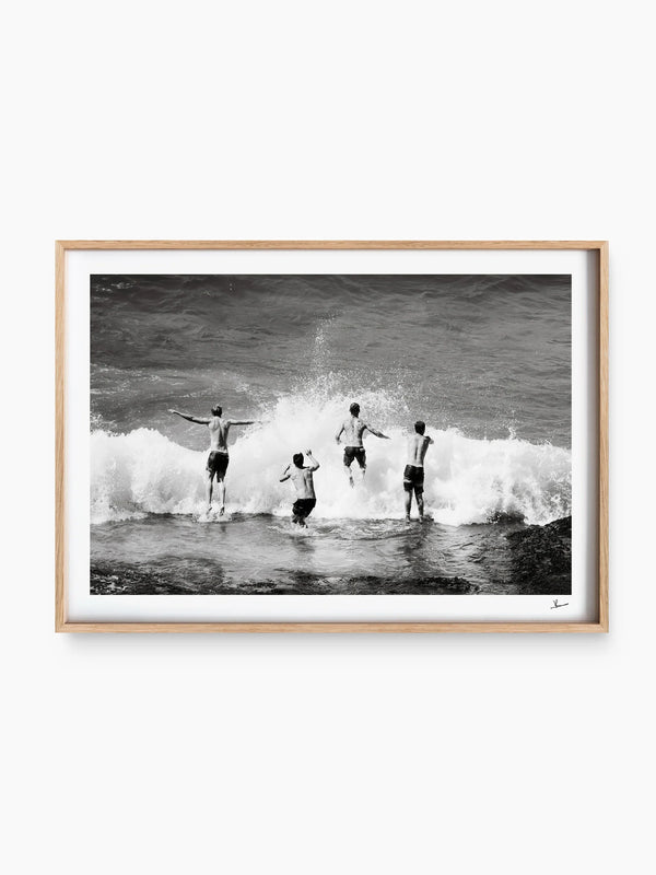 Three, Two, One… Jump - Wall Art Print - Australia Unseen