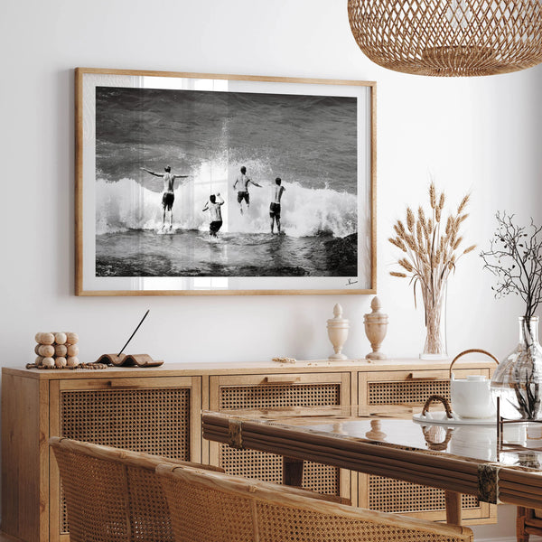 Three, Two, One… Jump - Wall Art Print - Australia Unseen