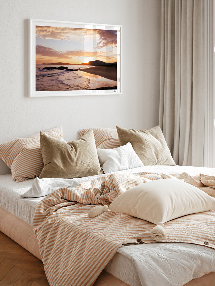 Trial Bay Front Beach Sunrise 01 (South West Rocks) - Wall Art Print - Australia Unseen