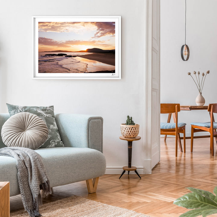 Trial Bay Front Beach Sunrise 01 (South West Rocks) - Wall Art Print - Australia Unseen