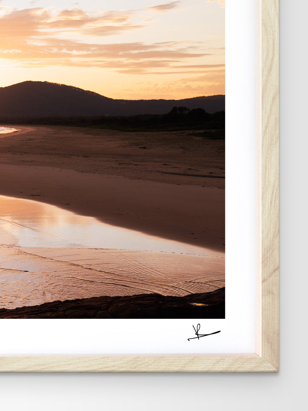 Trial Bay Front Beach Sunrise 01 (South West Rocks) - Wall Art Print - Australia Unseen