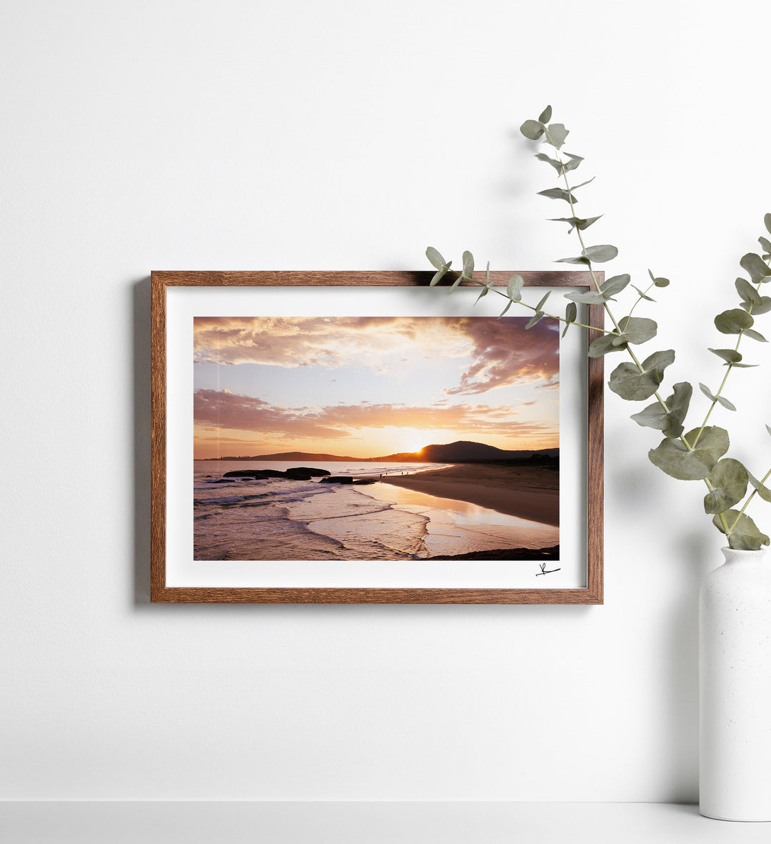 Trial Bay Front Beach Sunrise 01 (South West Rocks) - Wall Art Print - Australia Unseen