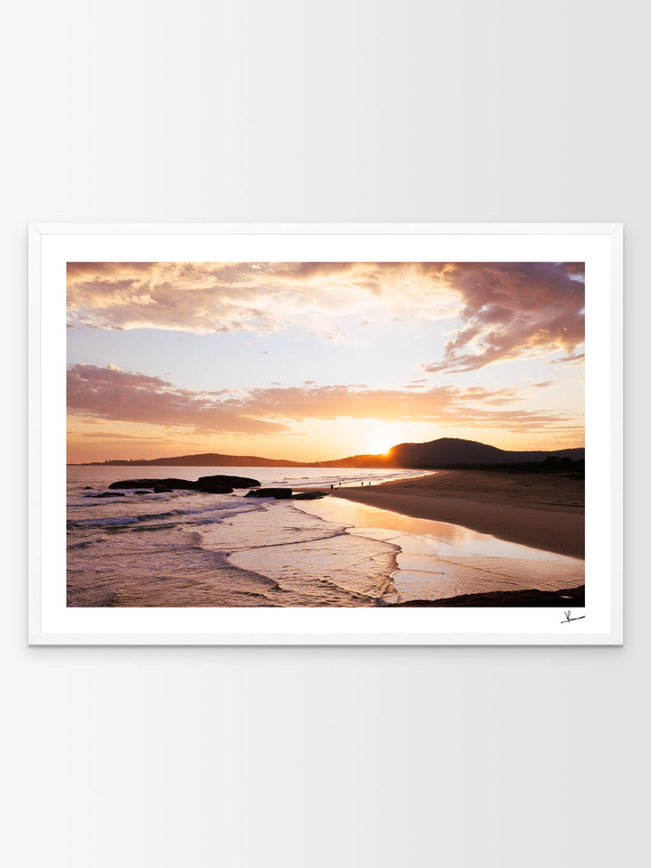 Trial Bay Front Beach Sunrise 01 (South West Rocks) - Wall Art Print - Australia Unseen