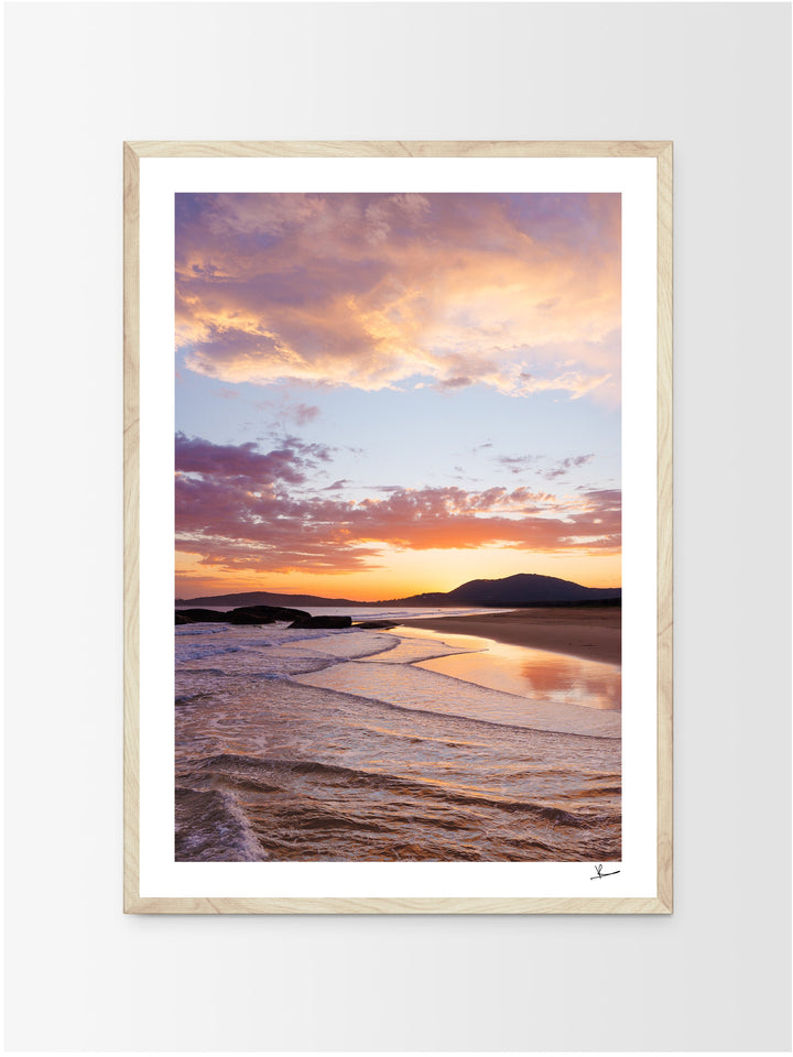 Trial Bay Front Beach Sunrise 02 (South West Rocks) - Wall Art Print - Australia Unseen