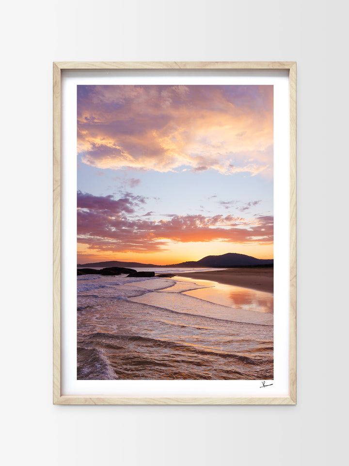 Trial Bay Front Beach Sunrise 02 (South West Rocks) - Wall Art Print - Australia Unseen