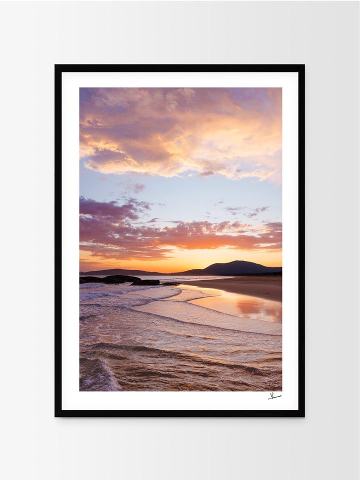 Trial Bay Front Beach Sunrise 02 (South West Rocks) - Wall Art Print - Australia Unseen