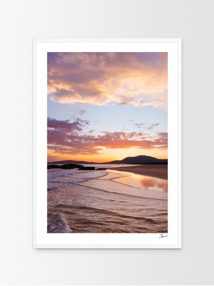 Trial Bay Front Beach Sunrise 02 (South West Rocks) - Wall Art Print - Australia Unseen