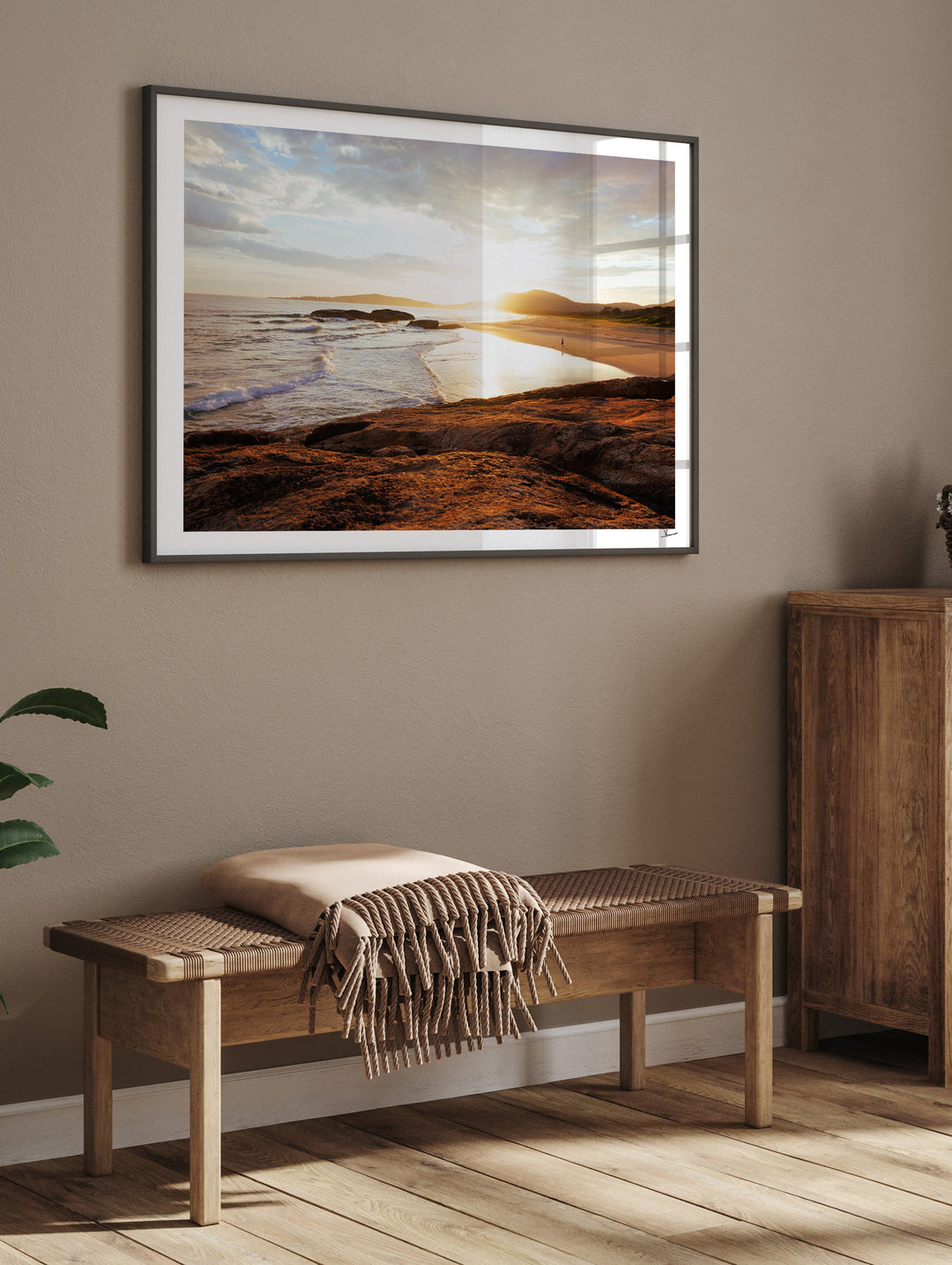 Trial Bay Front Beach Sunrise 03 (South West Rocks) - Wall Art Print - Australia Unseen