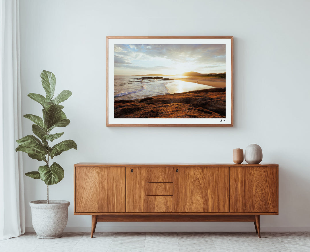 Trial Bay Front Beach Sunrise 03 (South West Rocks) - Wall Art Print - Australia Unseen