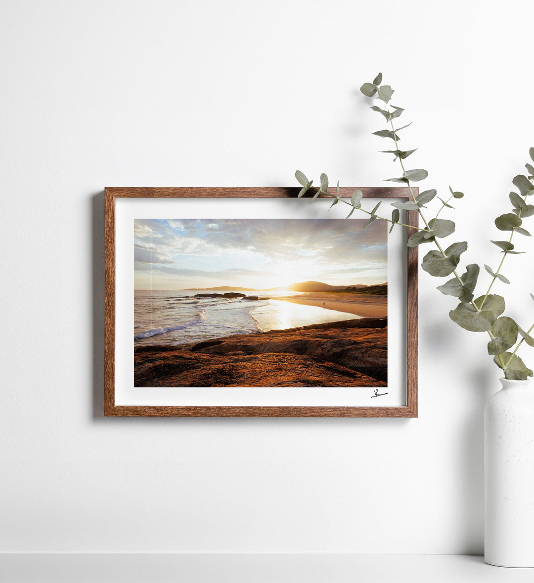 Trial Bay Front Beach Sunrise 03 (South West Rocks) - Wall Art Print - Australia Unseen