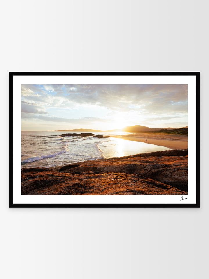 Trial Bay Front Beach Sunrise 03 (South West Rocks) - Wall Art Print - Australia Unseen