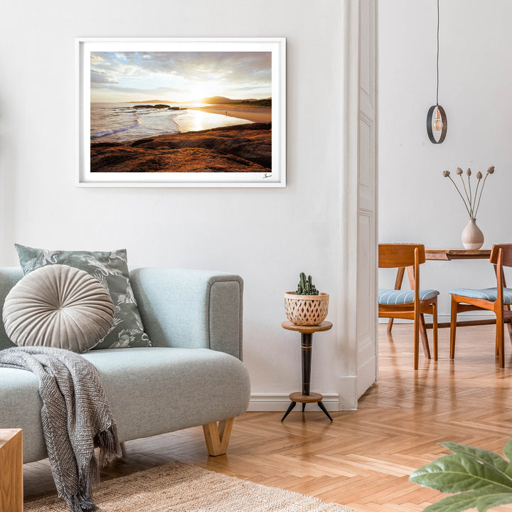 Trial Bay Front Beach Sunrise 03 (South West Rocks) - Wall Art Print - Australia Unseen