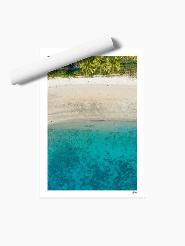 Tropicana Shore - South Molle Island - Whitsundays Wall Art Print - Australia Unseen