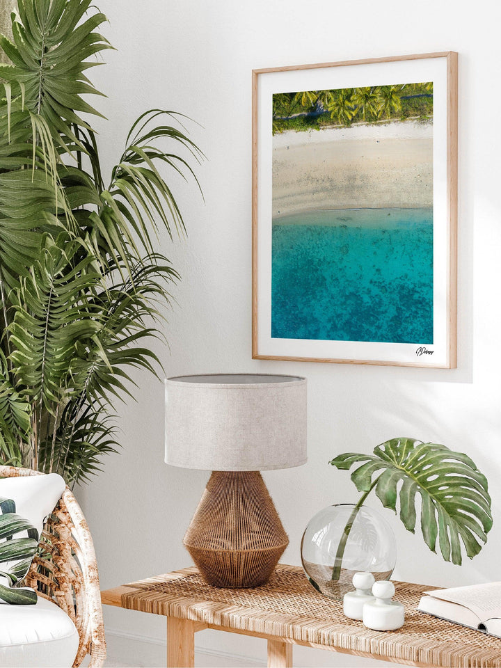 Tropicana Shore – South Molle Island – Whitsundays Wall Art Print - Australia Unseen