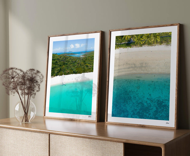 Tropicana Shore – South Molle Island – Whitsundays Wall Art Print - Australia Unseen