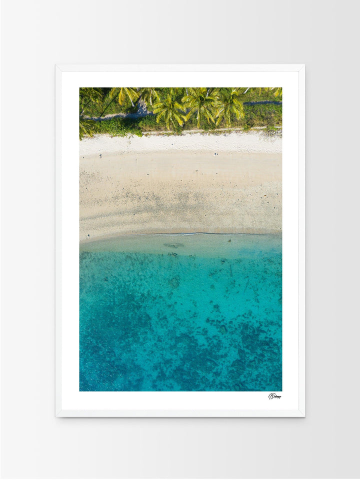 Tropicana Shore – South Molle Island – Whitsundays Wall Art Print - Australia Unseen
