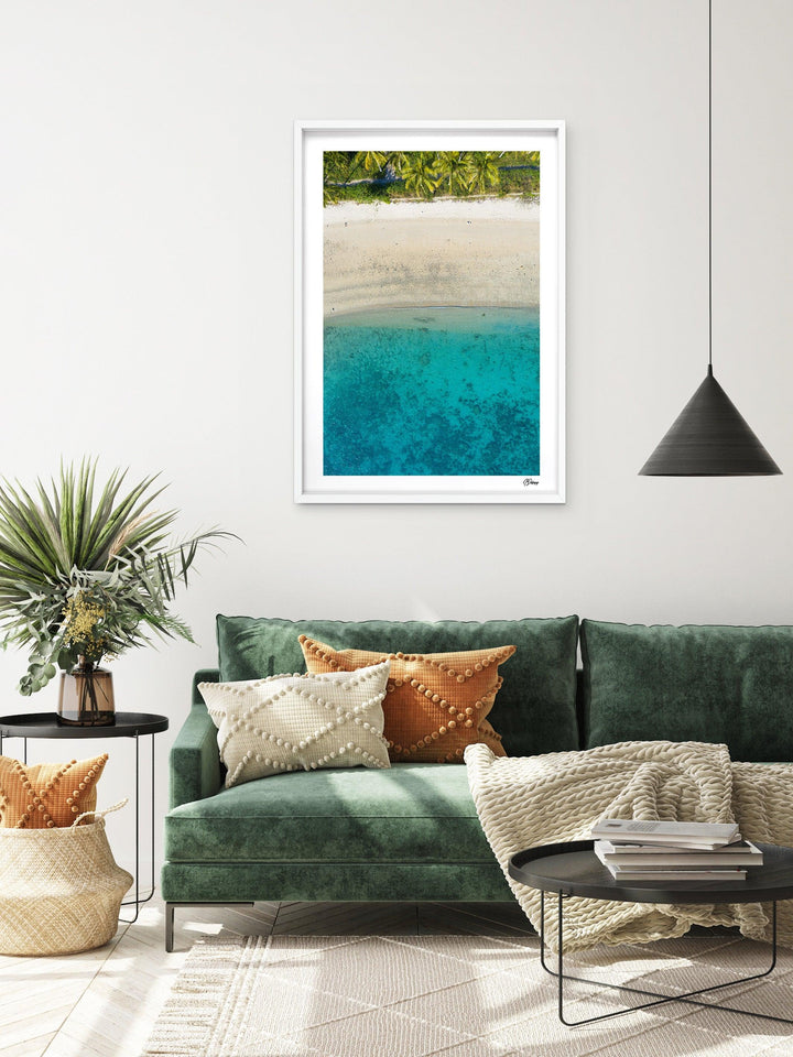 Tropicana Shore – South Molle Island – Whitsundays Wall Art Print - Australia Unseen