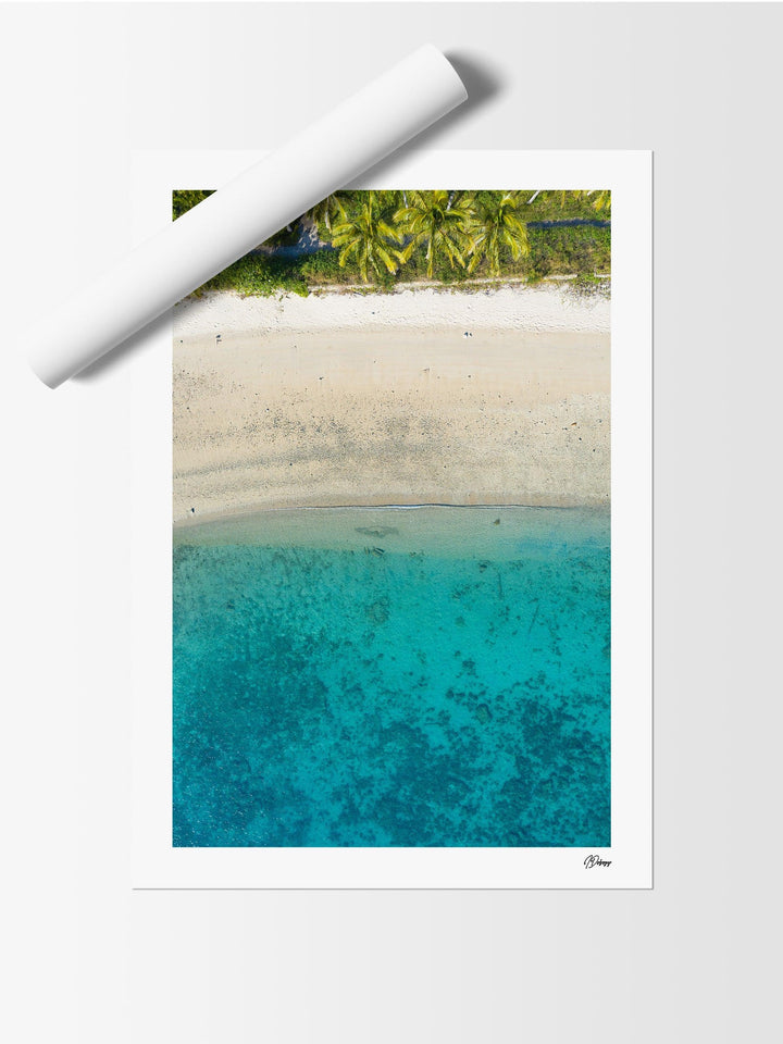 Tropicana Shore – South Molle Island – Whitsundays Wall Art Print - Australia Unseen