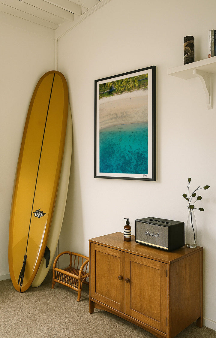 Tropicana Shore – South Molle Island – Whitsundays Wall Art Print - Australia Unseen