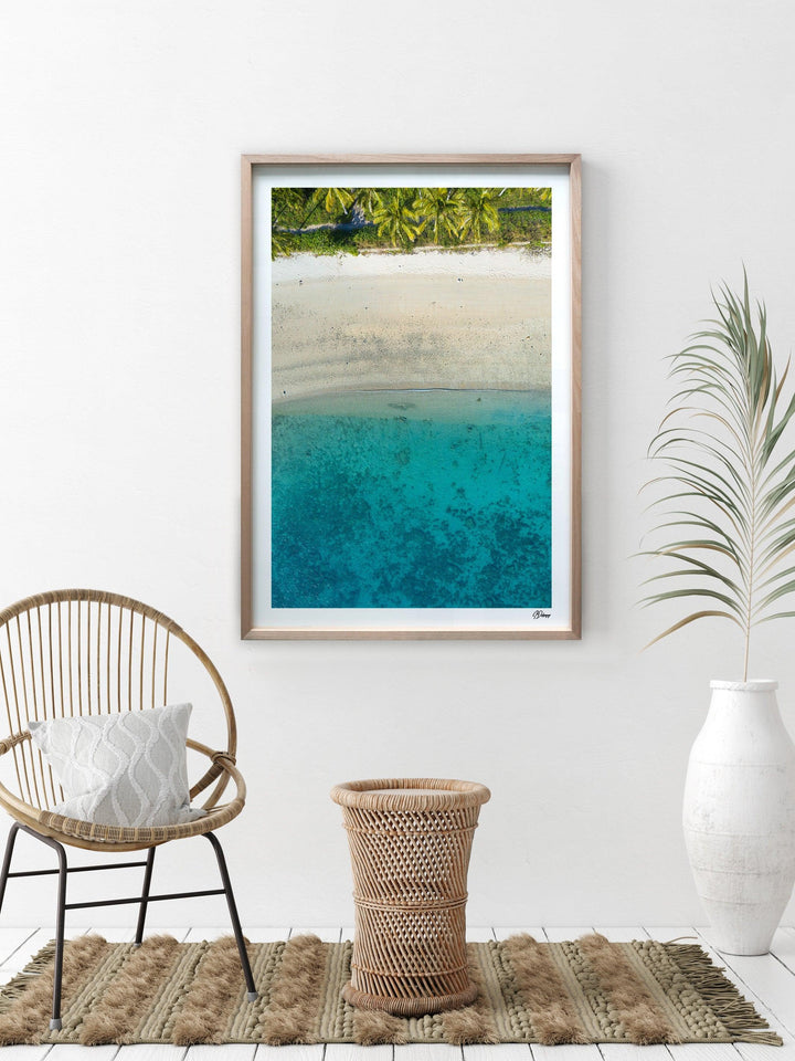 Tropicana Shore – South Molle Island – Whitsundays Wall Art Print - Australia Unseen