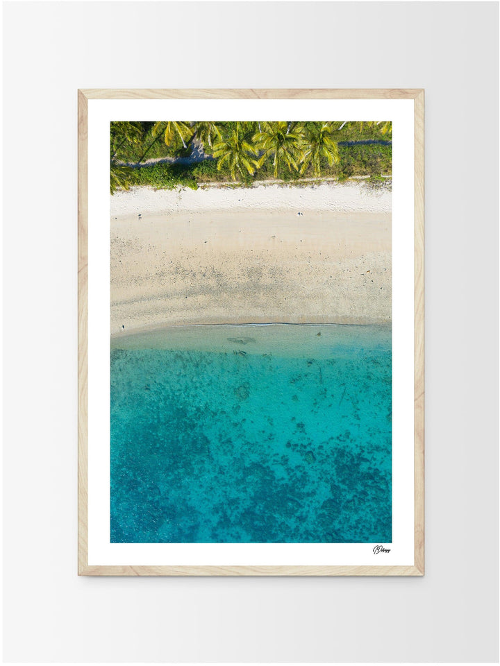 Tropicana Shore – South Molle Island – Whitsundays Wall Art Print - Australia Unseen