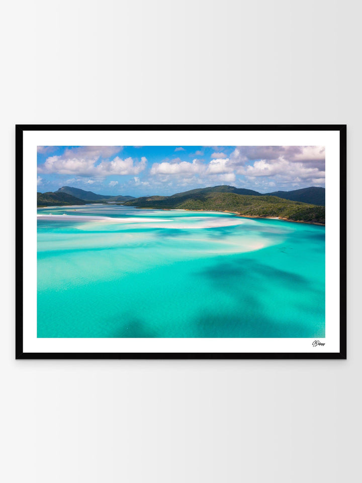 Turquoise Drift – Hill Inlet – Whitsundays Wall Art Print - Australia Unseen