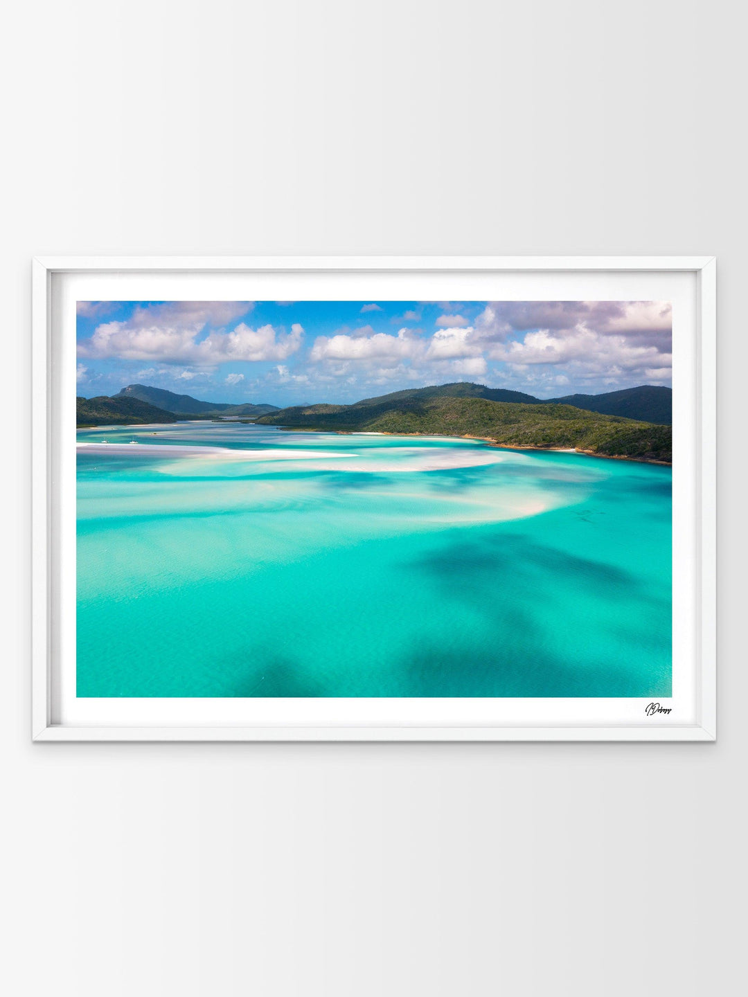 Turquoise Drift – Hill Inlet – Whitsundays Wall Art Print - Australia Unseen