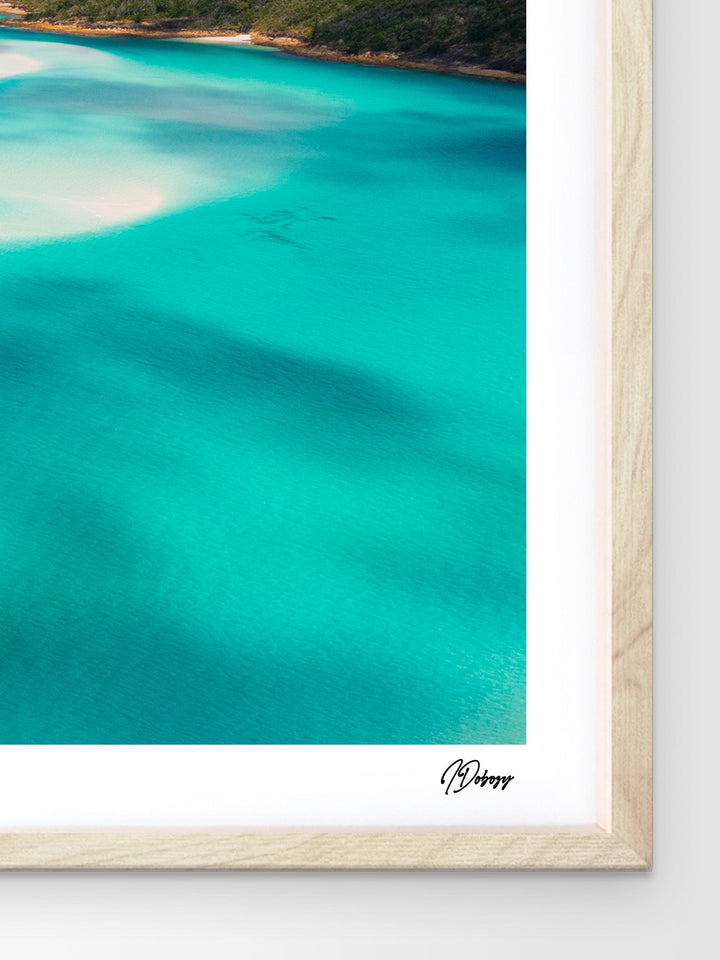Turquoise Drift – Hill Inlet – Whitsundays Wall Art Print - Australia Unseen