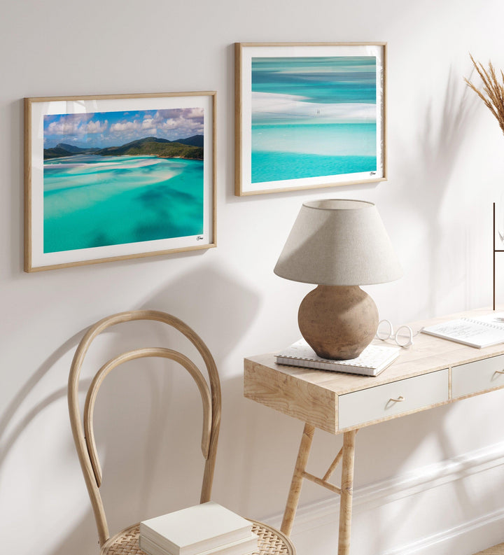 Turquoise Drift – Hill Inlet – Whitsundays Wall Art Print - Australia Unseen