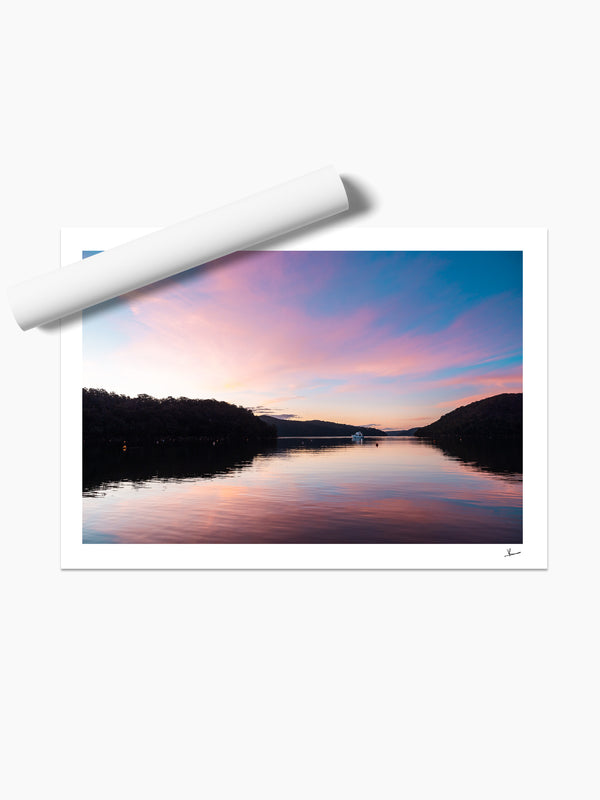 Twilight on the Hawkesbury 01 – Wall Art Print - Australia Unseen