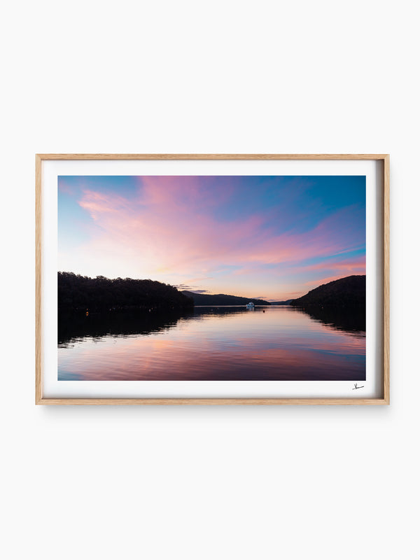 Twilight on the Hawkesbury 01 – Wall Art Print - Australia Unseen