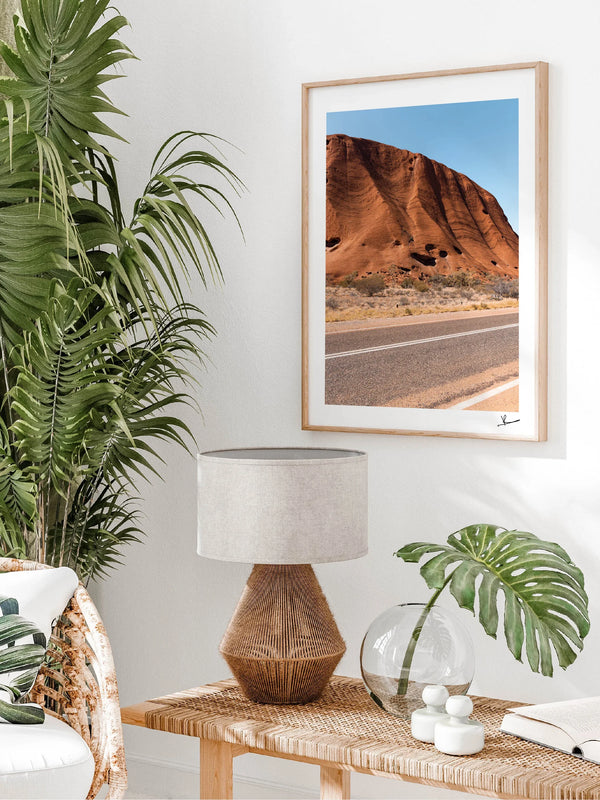 Uluru Road 01 - Wall Art Print - Australia Unseen