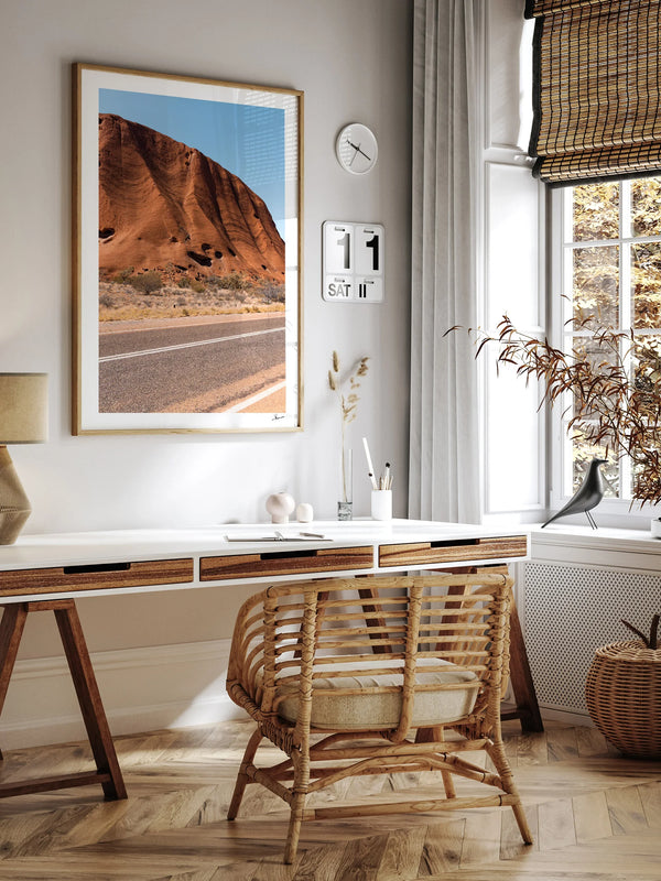 Uluru Road 01 - Wall Art Print - Australia Unseen