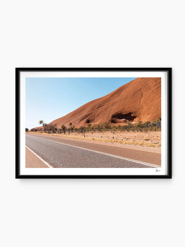Uluru Road 02 - Wall Art Print - Australia Unseen